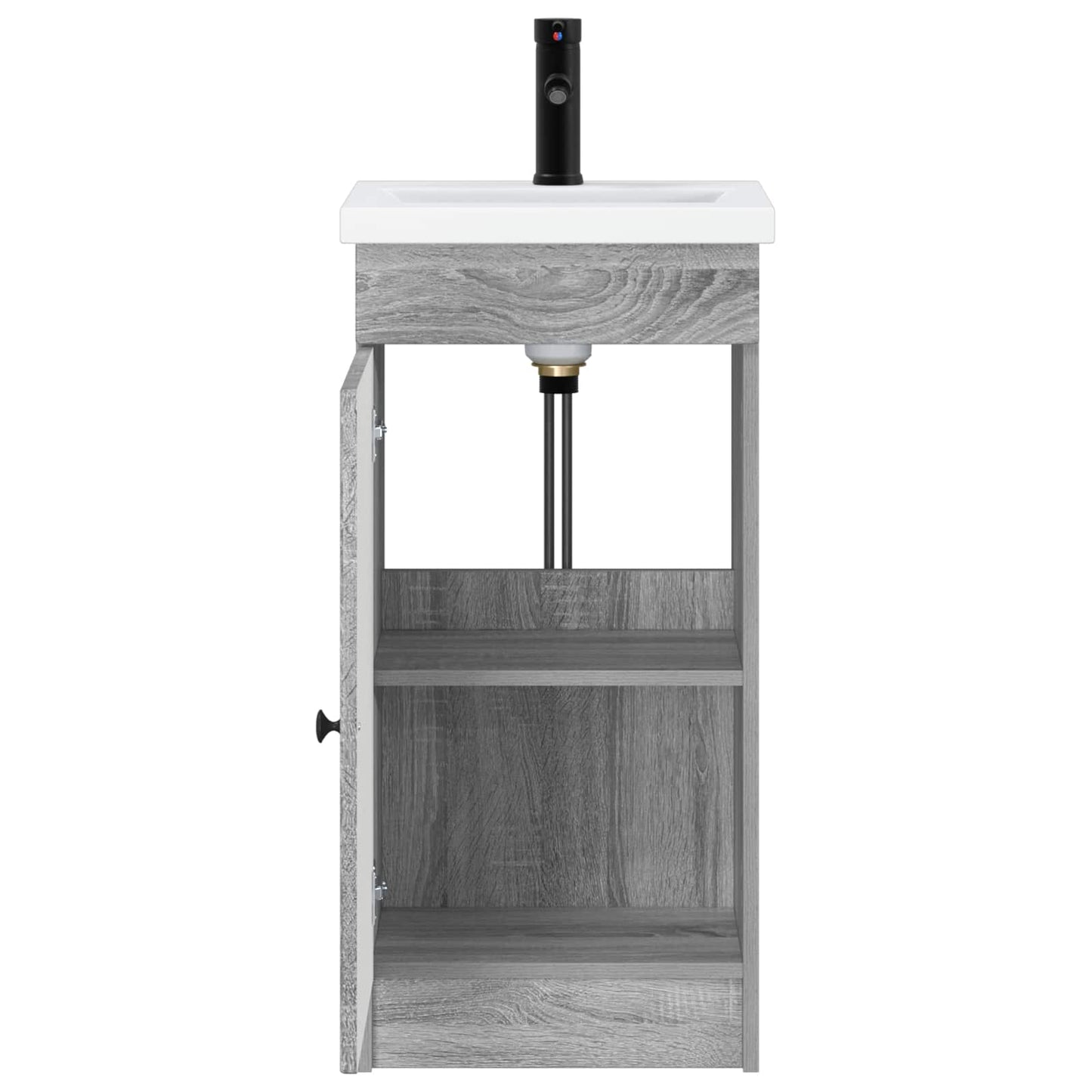 Badkamermeubel met Wasbak Grijs Sonoma 42 x 40 x 84,5 cm