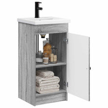 Badkamermeubel met Wasbak Grijs Sonoma 42 x 40 x 84,5 cm