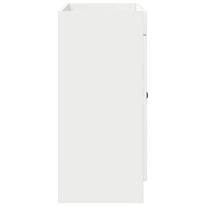 Badkamer onder wastafel kast Wit 56 x 37,5 x 81 cm Bewerkt hout