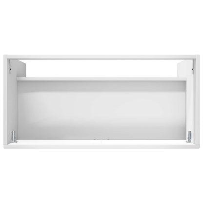 Badkamer onder wastafel kast Wit 56 x 37,5 x 81 cm Bewerkt hout