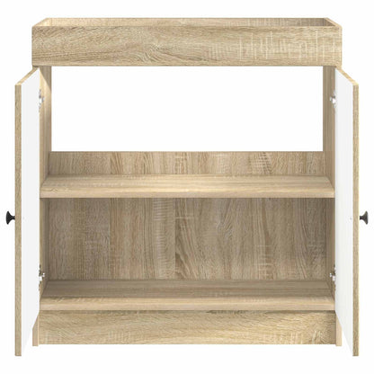 Badkamer onder wastafel kast Sonoma Eiken 56 x 37,5 x 81 cm
