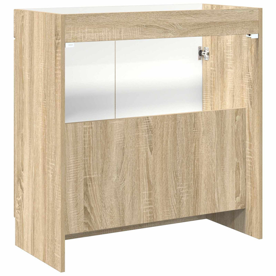 Badkamer onder wastafel kast Sonoma Eiken 56 x 37,5 x 81 cm