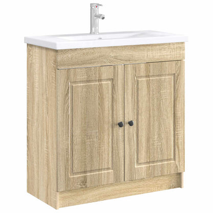 Badkamer onder wastafel kast Sonoma Eiken 56 x 37,5 x 81 cm