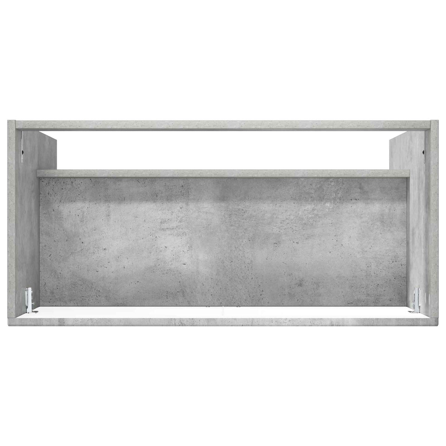 Badkamer onder wastafel kast Betongrijs 56 x 37,5 x 81 cm