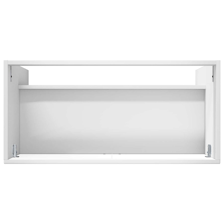 Badkamer onder wastafel kast Hoogglans Wit 56 x 37,5 x 81 cm