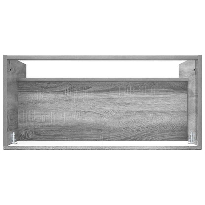 Badkamer onder wastafel kast Grijs Sonoma 56 x 37,5 x 81 cm