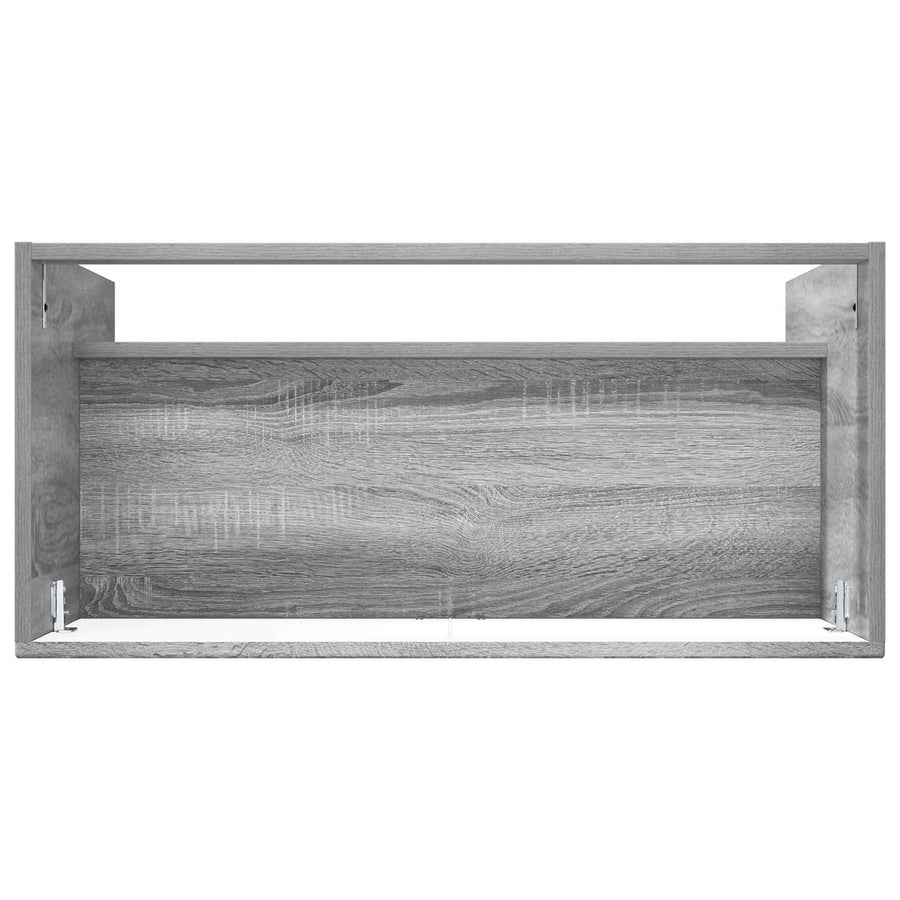 Badkamer onder wastafel kast Grijs Sonoma 56 x 37,5 x 81 cm