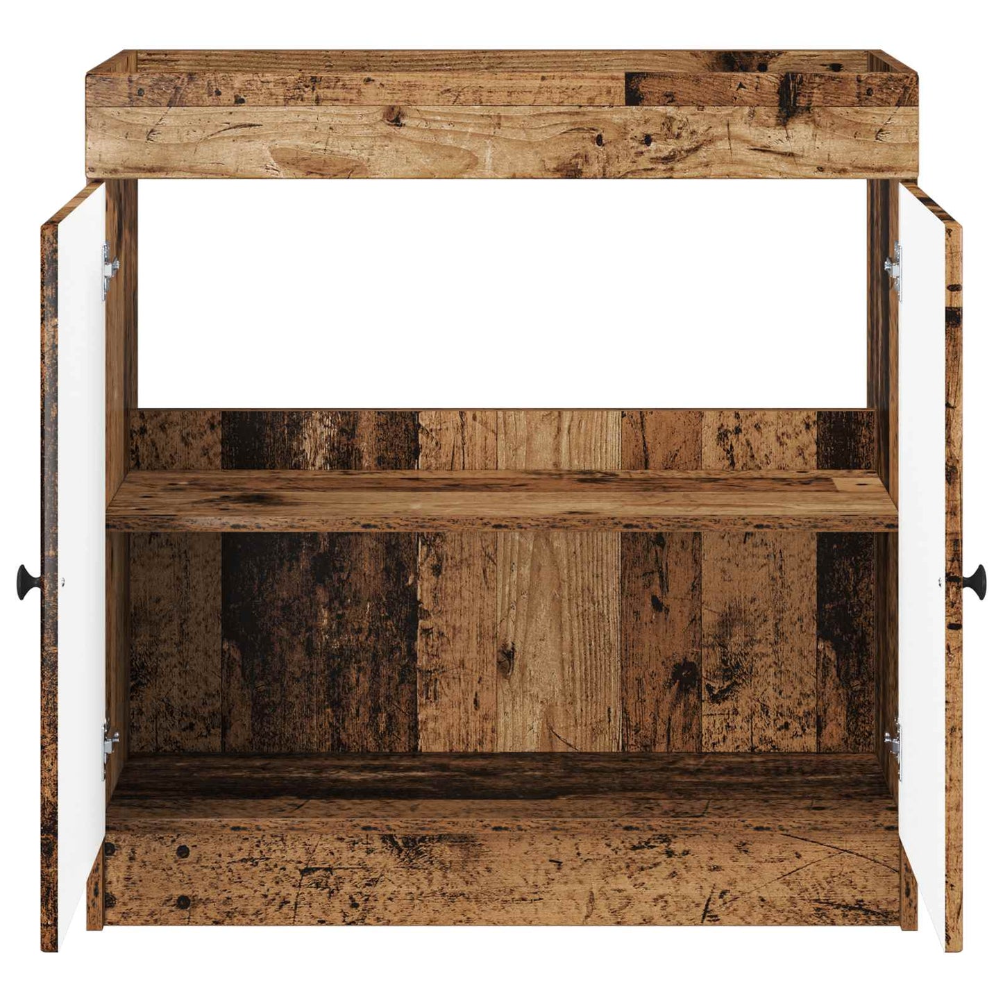 Badkamer onder wastafel kast Oud hout 56 x 37,5 x 81 cm