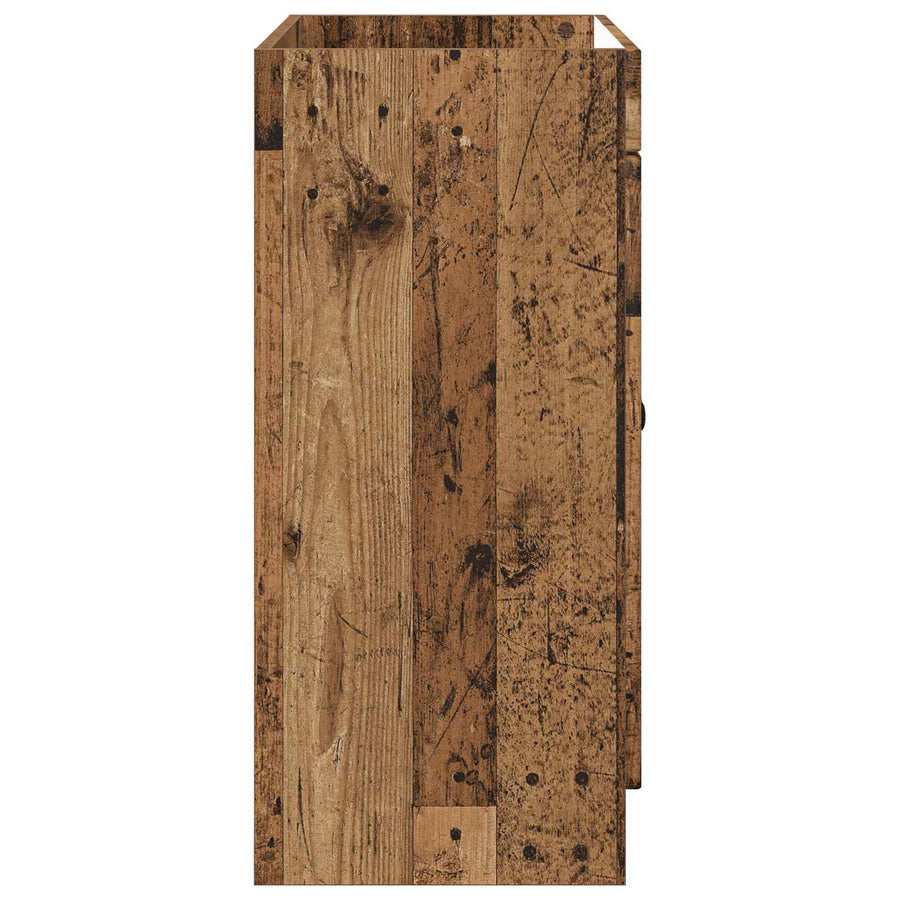 Badkamer onder wastafel kast Oud hout 56 x 37,5 x 81 cm