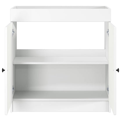Badkamer onder wastafel kast Wit 78,5 x 37,5 x 81 cm