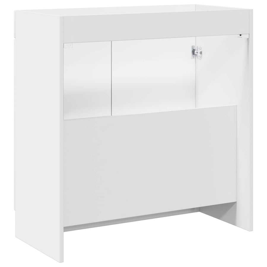 Badkamer onder wastafel kast Wit 78,5 x 37,5 x 81 cm