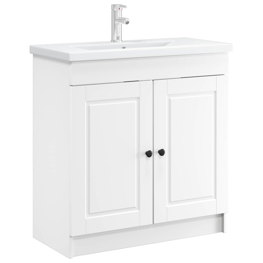 Badkamer onder wastafel kast Wit 78,5 x 37,5 x 81 cm