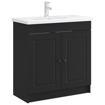 Badkamer onder wastafel kast Zwart 78,5 x 37,5 x 81 cm