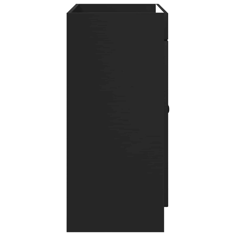 Badkamer onder wastafel kast Zwart 78,5 x 37,5 x 81 cm