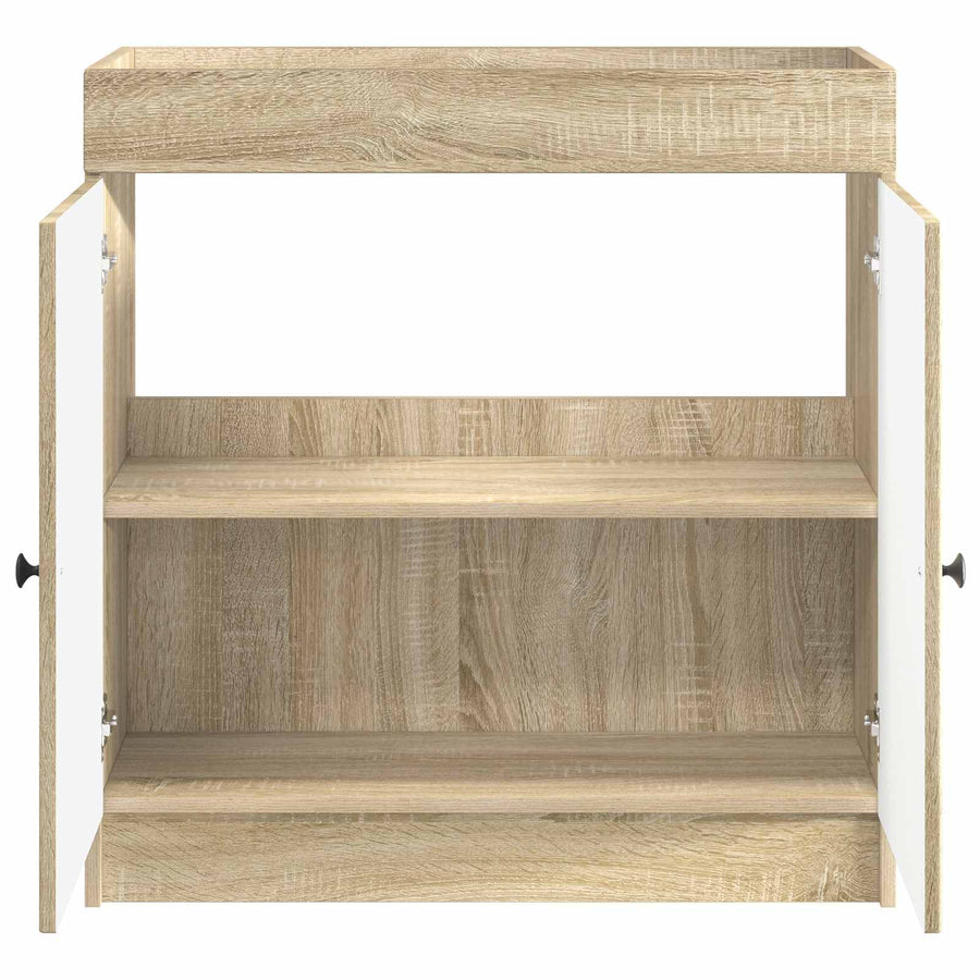 Badkamer onder wastafel kast Sonoma Eiken 78,5 x 37,5 x 81 cm