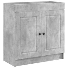 Badkamer onder wastafel kast Betongrijs 78,5 x 37,5 x 81 cm