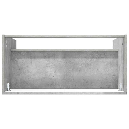 Badkamer onder wastafel kast Betongrijs 78,5 x 37,5 x 81 cm