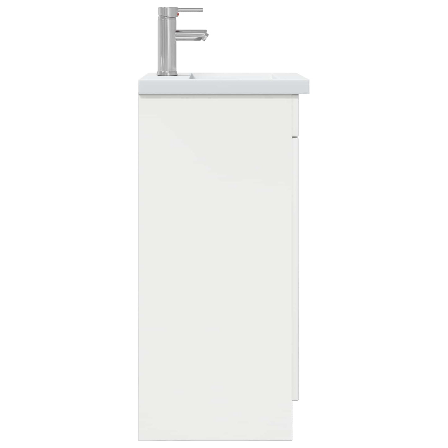 Badkamermeubel met Wasbak Wit 42 x 40 x 84,5 cm Bewerkt hout
