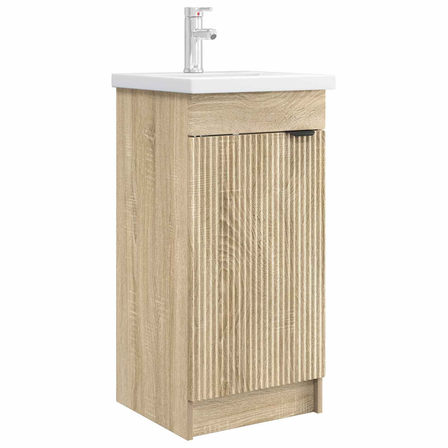 Badkamermeubel met Wasbak Sonoma Eiken 42 x 40 x 84,5 cm