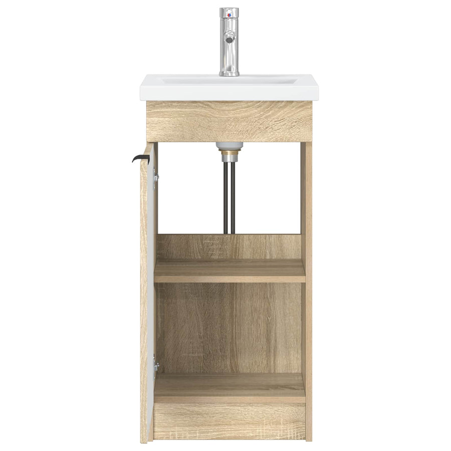 Badkamermeubel met Wasbak Sonoma Eiken 42 x 40 x 84,5 cm