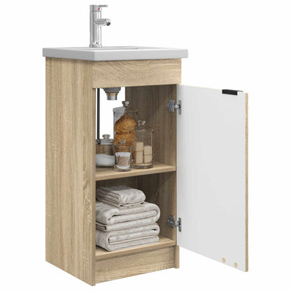 Badkamermeubel met Wasbak Sonoma Eiken 42 x 40 x 84,5 cm