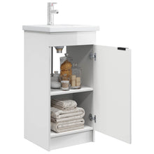 Badkamermeubel met Wasbak Hoogglans Wit 42 x 40 x 84,5 cm