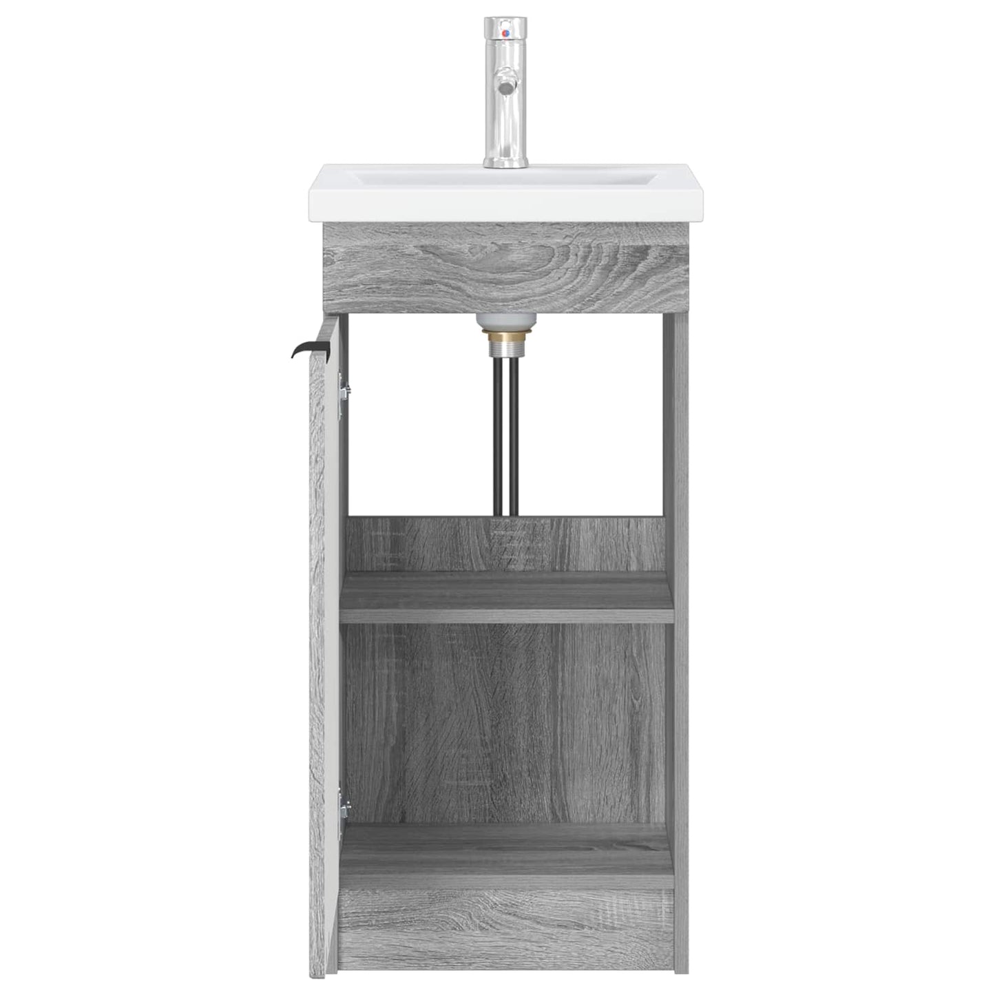 Badkamermeubel met Wasbak Grijs Sonoma 42 x 40 x 84,5 cm