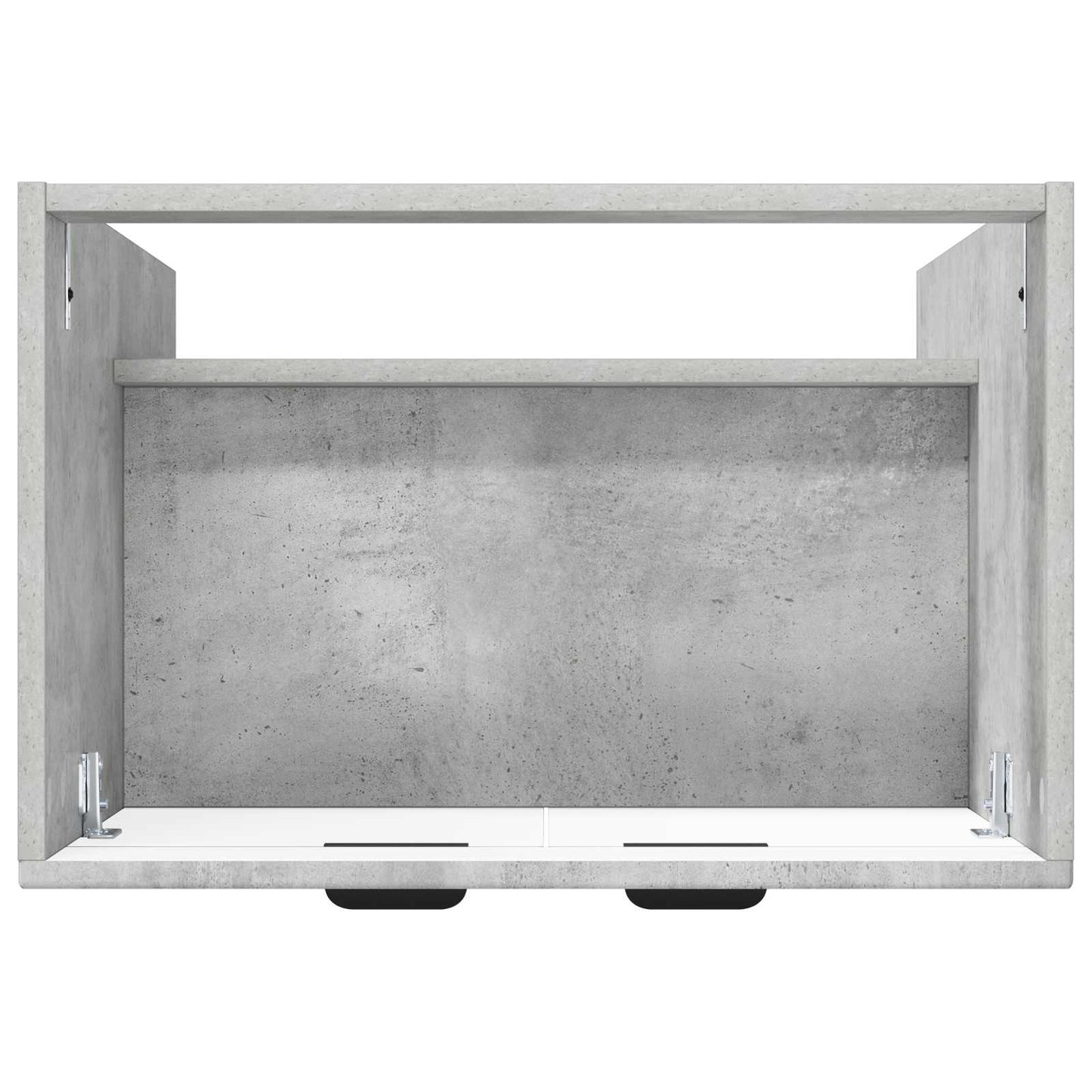 Badkamer onder wastafel kast Betongrijs 56 x 37,5 x 81 cm