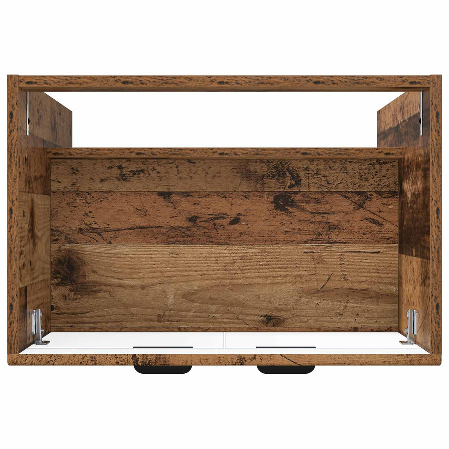 Badkamer onder wastafel kast Oud hout 56 x 37,5 x 81 cm