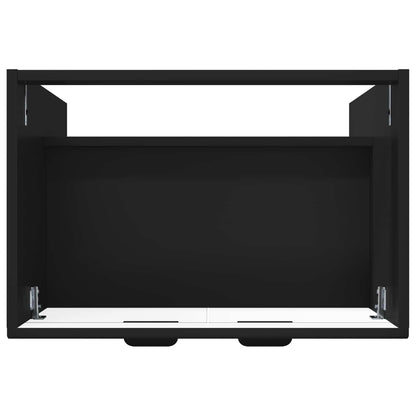 Badkamer onder wastafel kast Zwart 78,5 x 37,5 x 81 cm