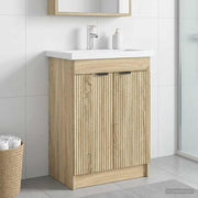 Badkamerkast onder wastafel 78,5x37,5x81 cm Sonoma Eiken