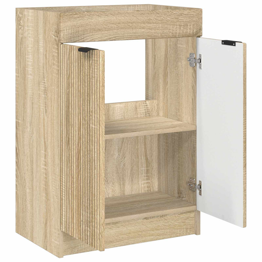 Badkamer onder wastafel kast Sonoma Eiken 78,5 x 37,5 x 81 cm
