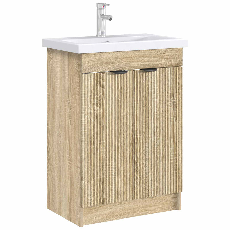 Badkamer onder wastafel kast Sonoma Eiken 78,5 x 37,5 x 81 cm