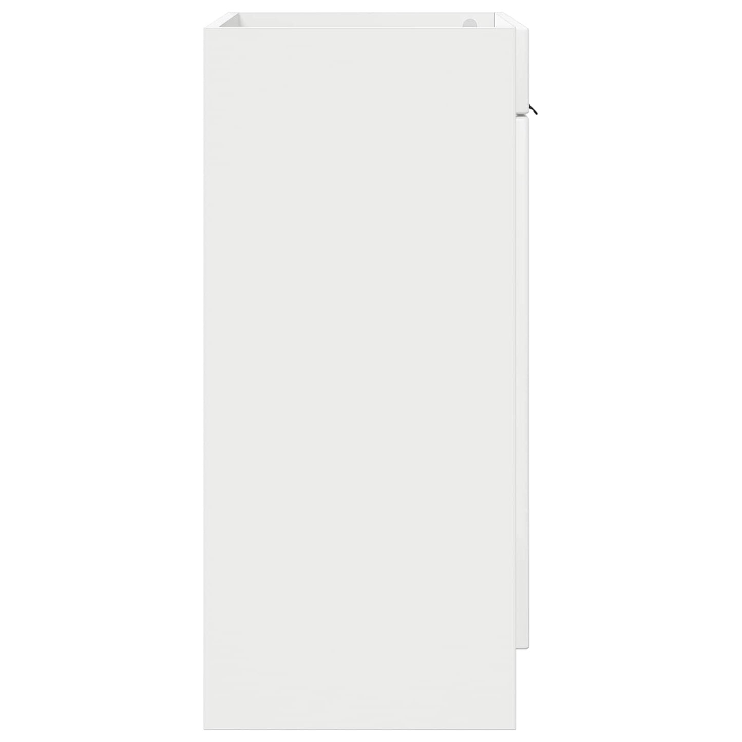 Badkamer onder wastafel kast Hoogglans Wit 78,5 x 37,5 x 81 cm