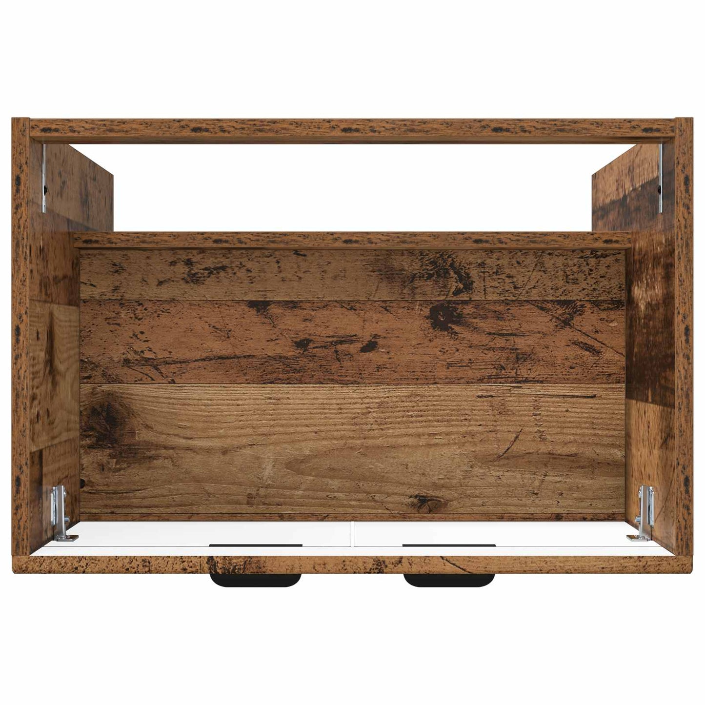 Badkamer onder wastafel kast Oud hout 78,5 x 37,5 x 81 cm