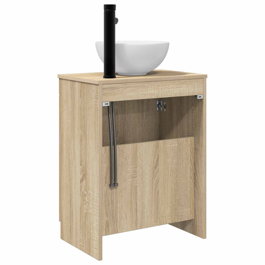 Badkamermeubel met Wasbak Sonoma Eiken 54 x 35 x 83 cm