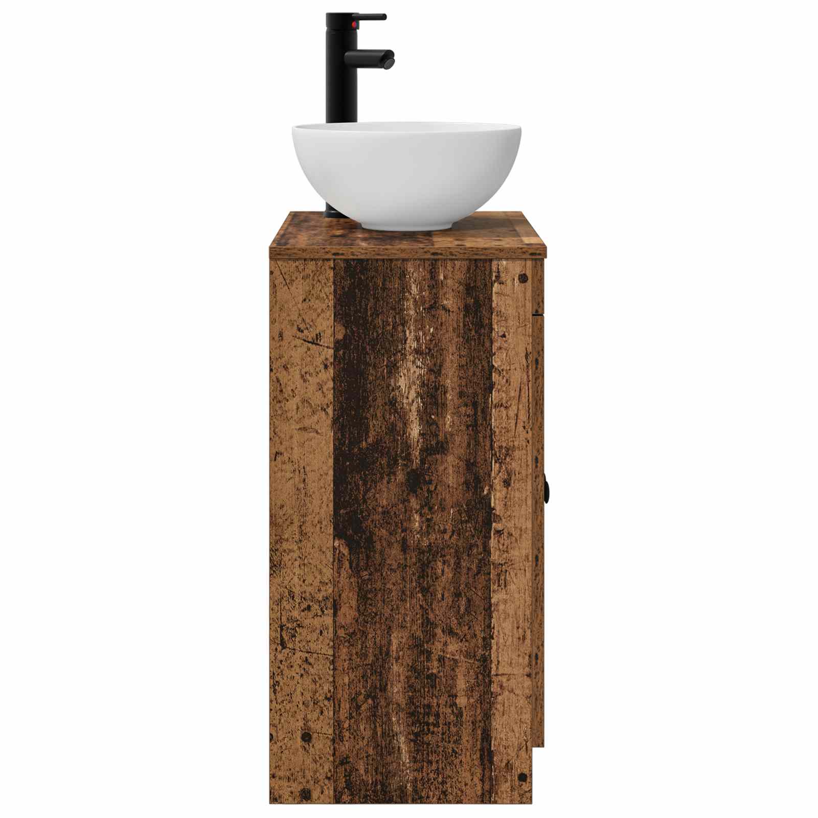 Badkamermeubel met Wasbak Oud hout 54 x 35 x 83 cm Bewerkt hout