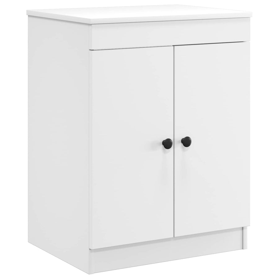 Badkamerkast Wit 54 x 41 x 70 cm Bewerkt hout