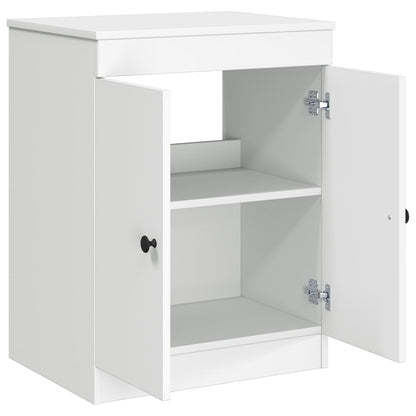 Badkamerkast Wit 54 x 41 x 70 cm Bewerkt hout