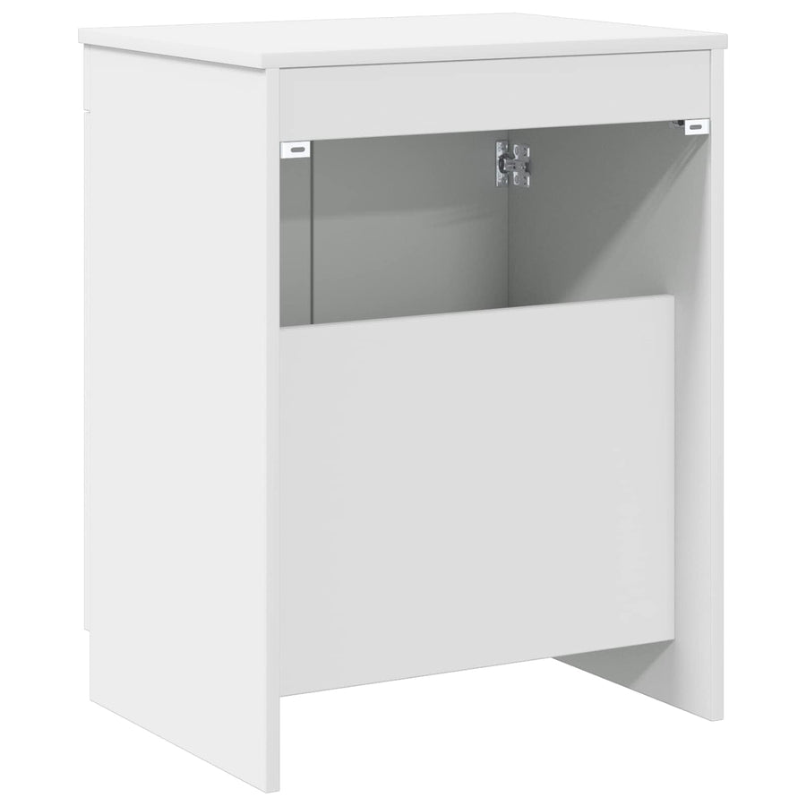 Badkamerkast Wit 54 x 41 x 70 cm Bewerkt hout