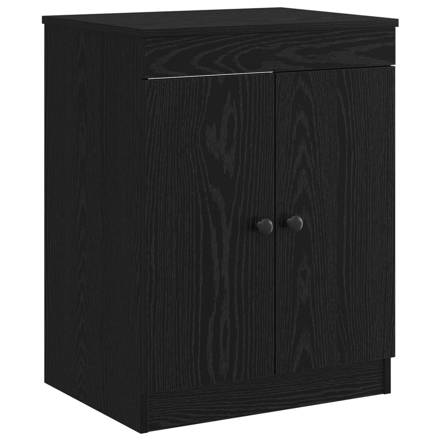Badkamerkast Zwart 54 x 41 x 70 cm Bewerkt hout