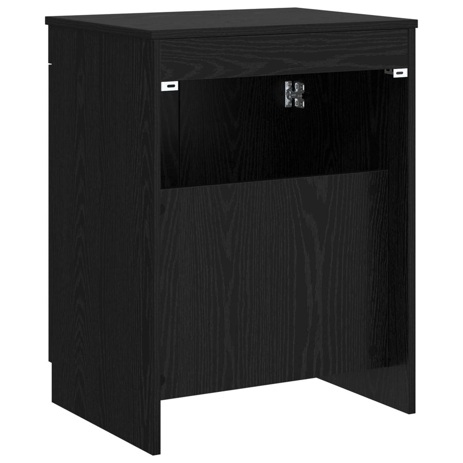 Badkamerkast Zwart 54 x 41 x 70 cm Bewerkt hout