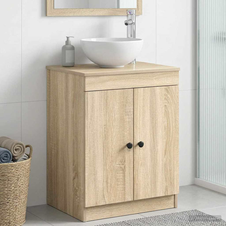 Badkamerkast Sonoma Eiken 54 x 41 x 70 cm Bewerkt hout