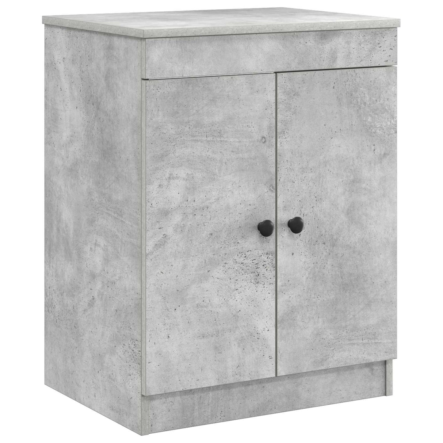 Badkamerkast Betongrijs 54 x 41 x 70 cm Bewerkt hout
