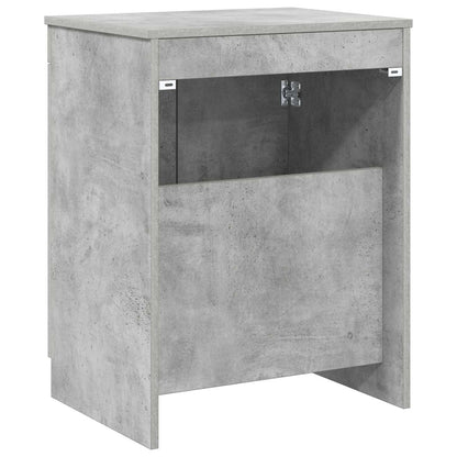Badkamerkast Betongrijs 54 x 41 x 70 cm Bewerkt hout
