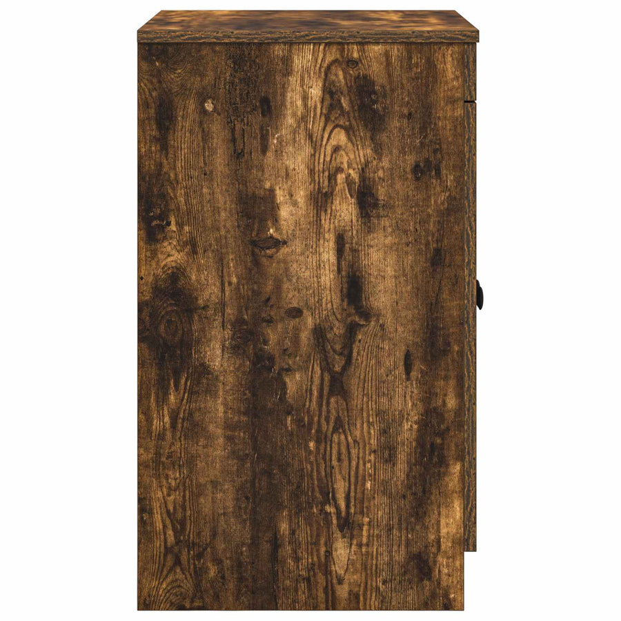 Badkamerkast Gerookt eiken 54 x 41 x 70 cm Bewerkt hout