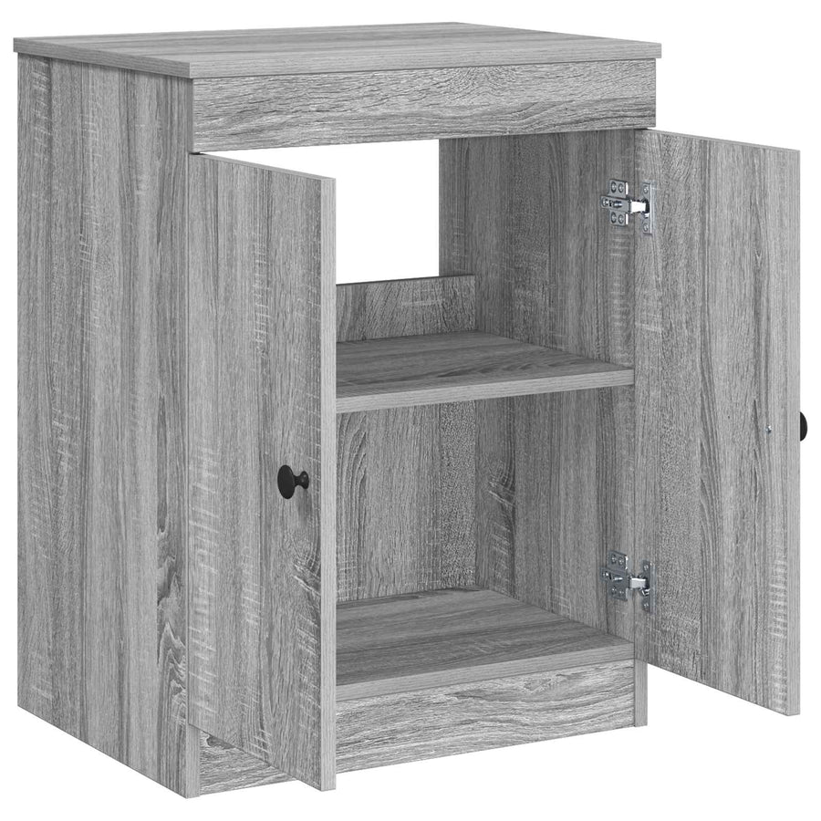 Badkamerkast Grijs Sonoma 54 x 41 x 70 cm Bewerkt hout
