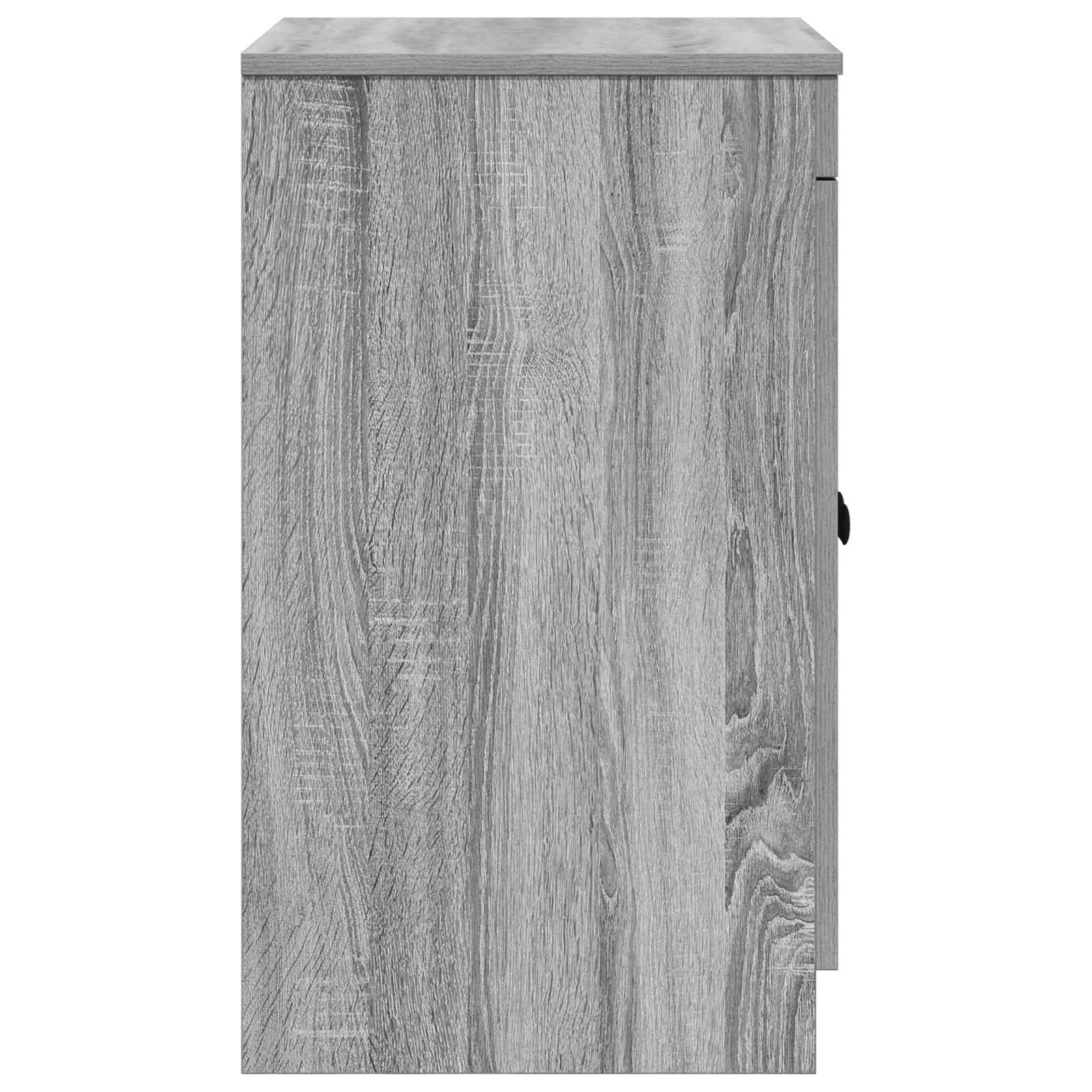 Badkamerkast Grijs Sonoma 54 x 41 x 70 cm Bewerkt hout