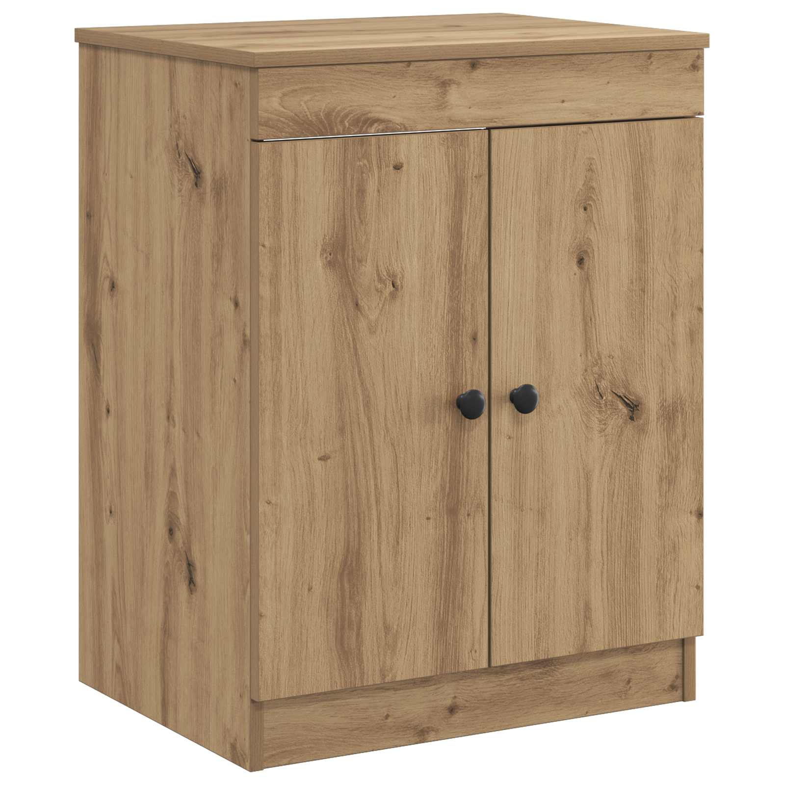 Badkamerkast Artisanaal eiken 54 x 41 x 70 cm Bewerkt hout