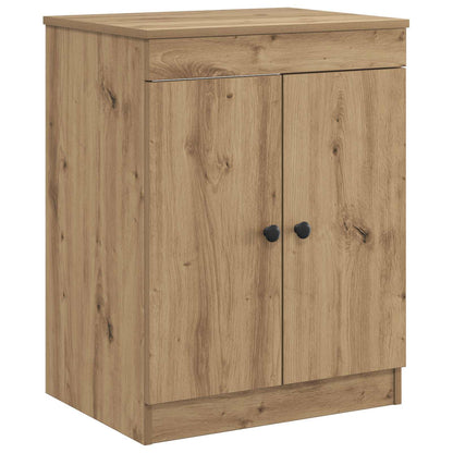 Badkamerkast Artisanaal eiken 54 x 41 x 70 cm Bewerkt hout